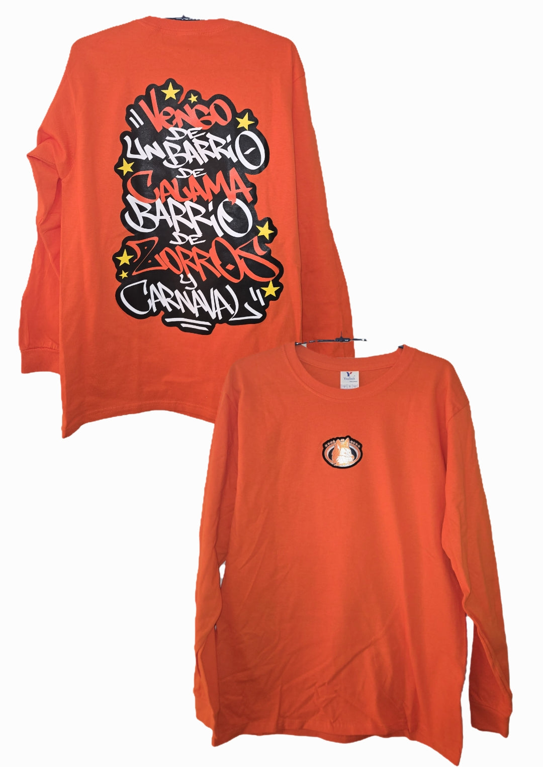 Camiseta "Barrio SG"  Manga larga 🦊💯