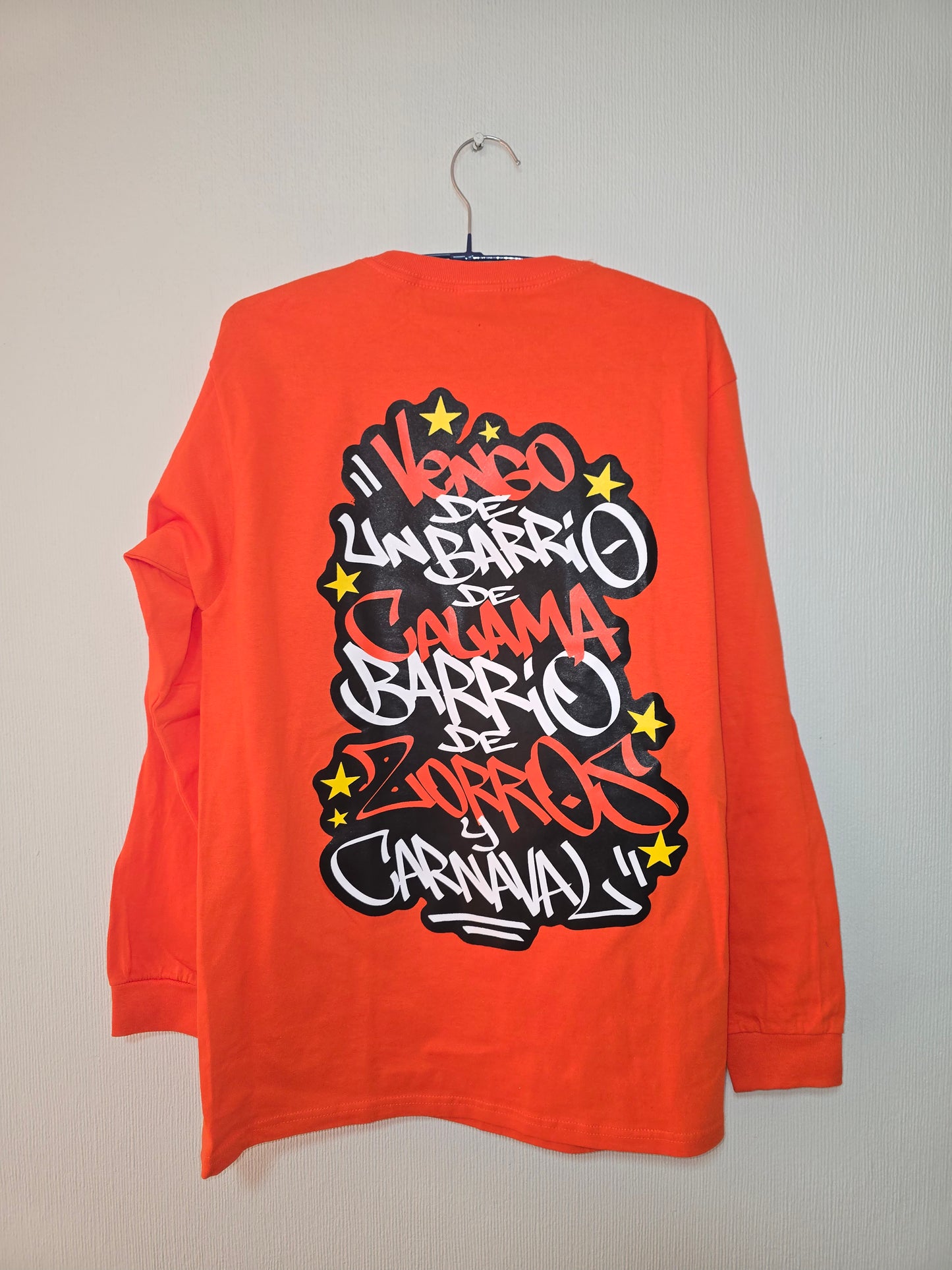 Camiseta "Barrio SG"  Manga larga 🦊💯