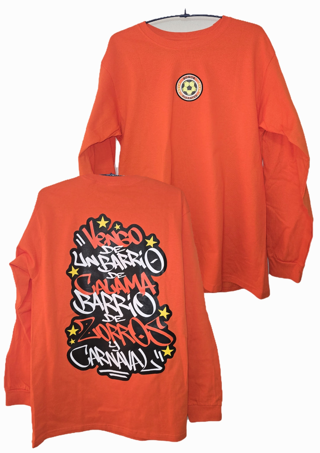 Camiseta "Barrio SG"  Manga larga 🦊💯